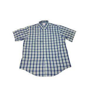 Brooks‎ Brothers XL Polo Shirt Short Sleeve Plaid Button Down Non-Iron